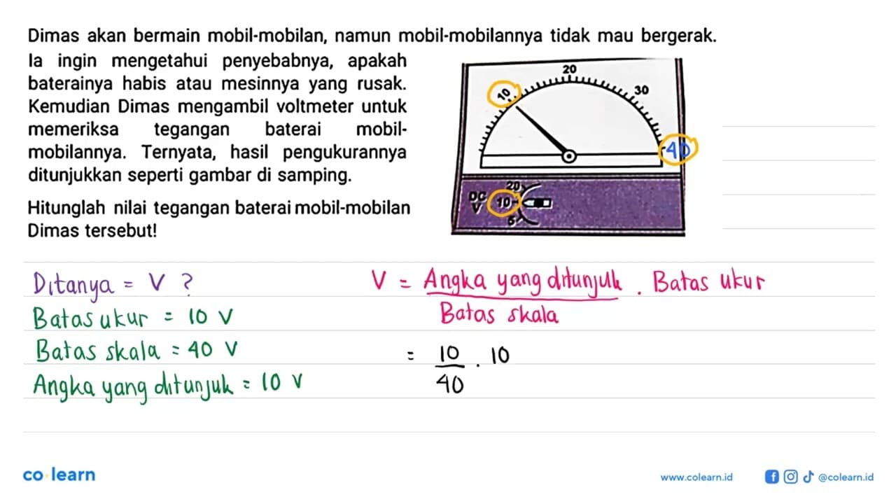 Dimas akan bermain mobil-mobilan, namun mobil-mobilannya