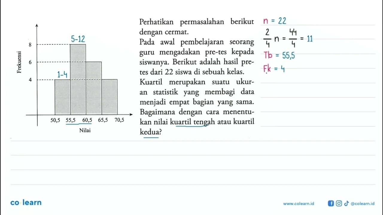 Perhatikan permasalahan berikut dengan cermat: pembelajaran