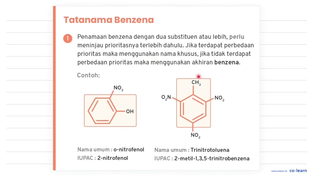 Tuliskan nama senyawa berikut. a. OH CH3 Cl b. COOH OH