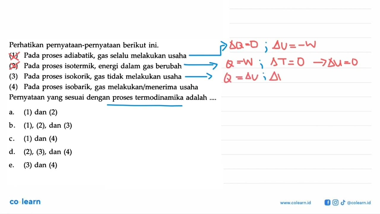 Perhatikan pernyataan-pernyataan berikut ini.(1) Pada