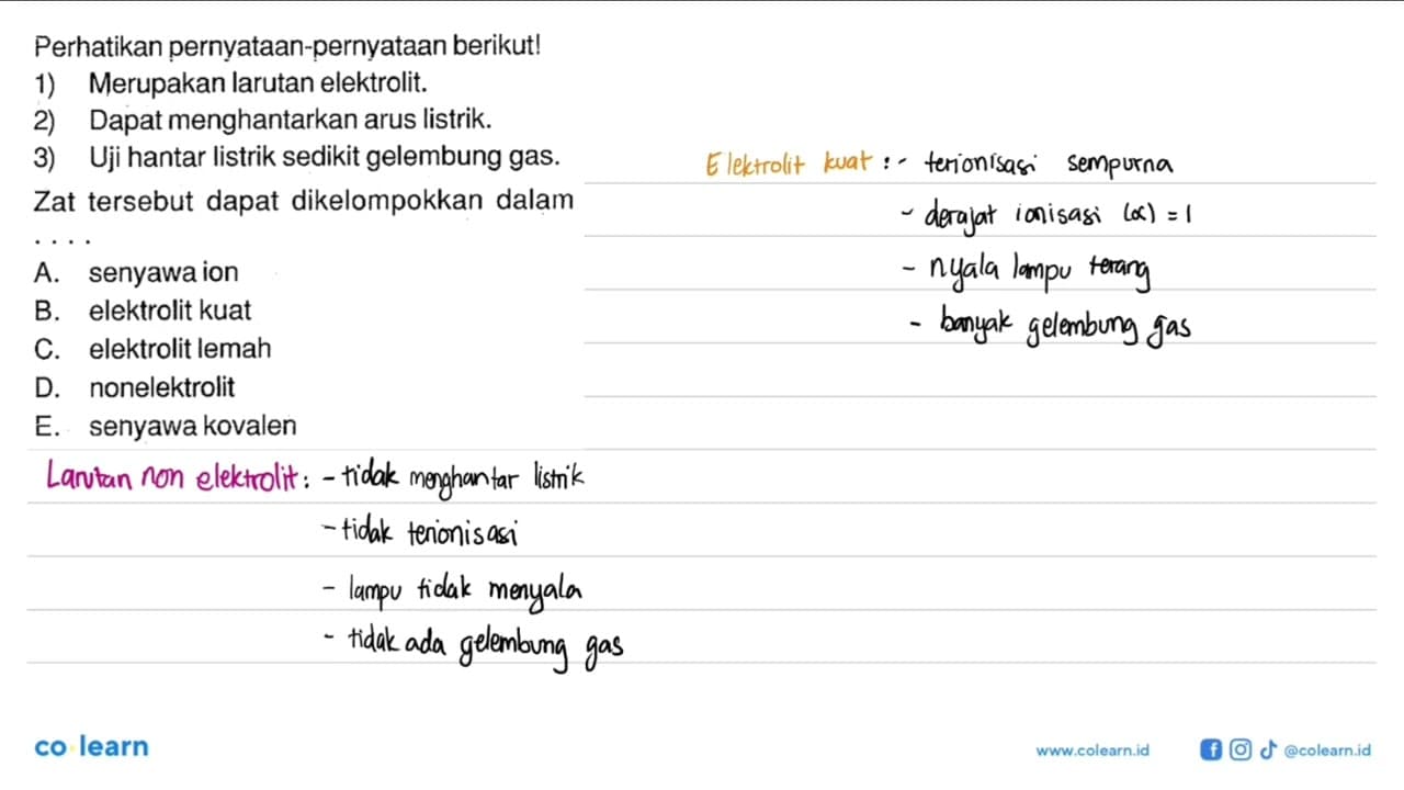 Perhatikan pernyataan-pernyataan berikut!1) Merupakan