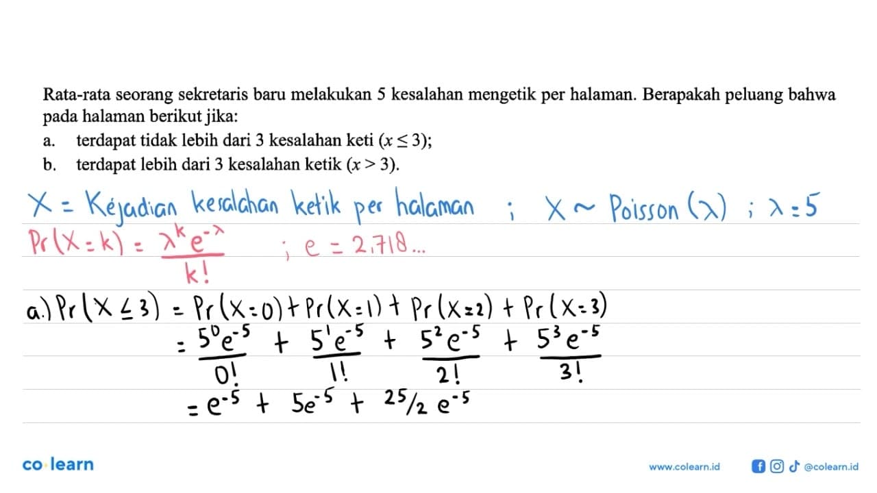 Rata-rata seorang sekretaris baru melakukan 5 kesalahan