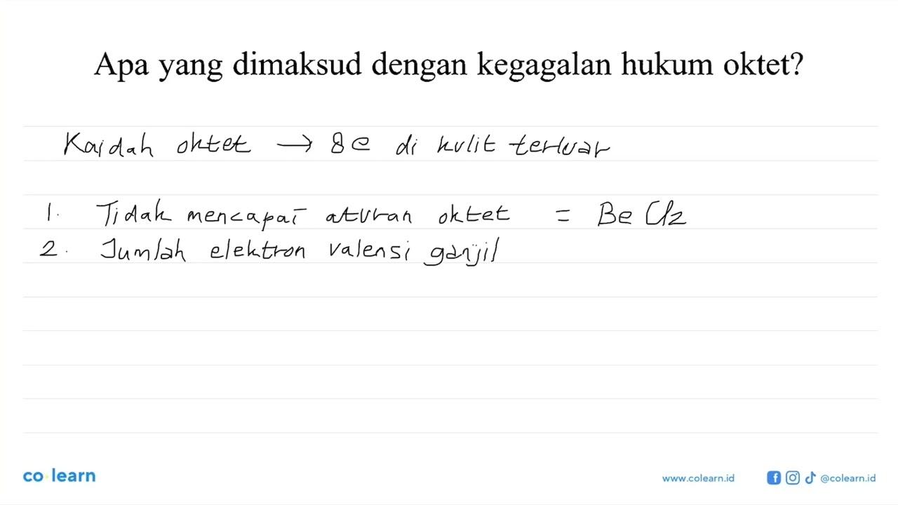 Apa yang dimaksud dengan kegagalan hukum oktet?