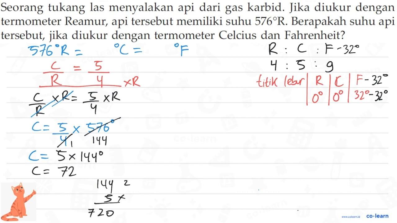 Seorang tukang las menyalakan api dari gas karbid. Jika