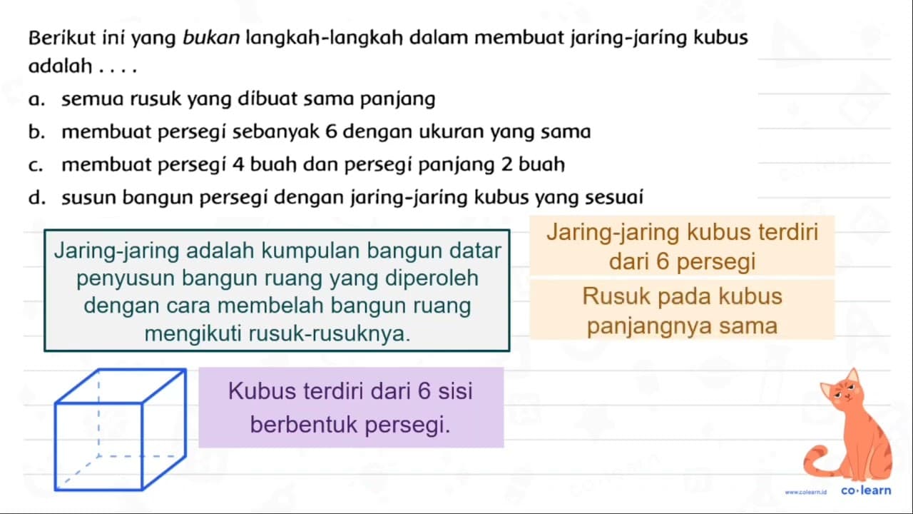 Berikut ini yang bukan langkah-langkah dalam membuat