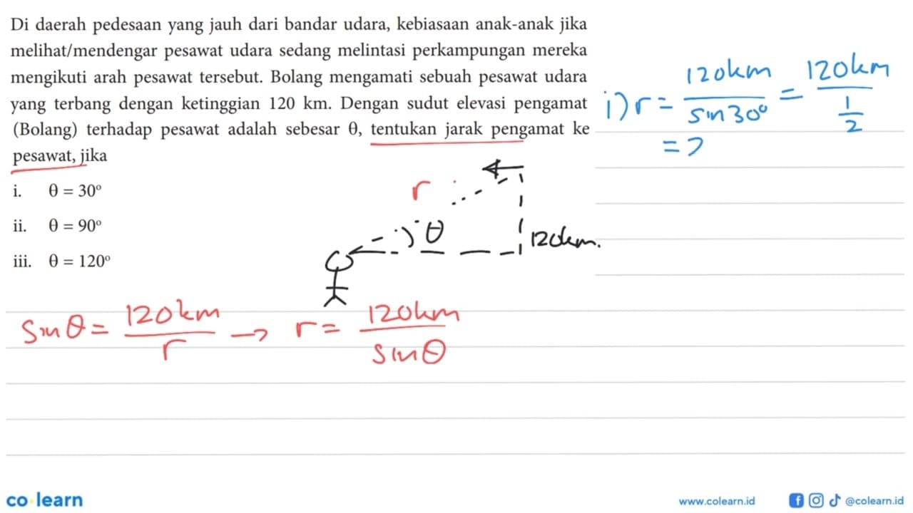 Di daerah pedesaan yang jauh dari bandar udara, kebiasaan