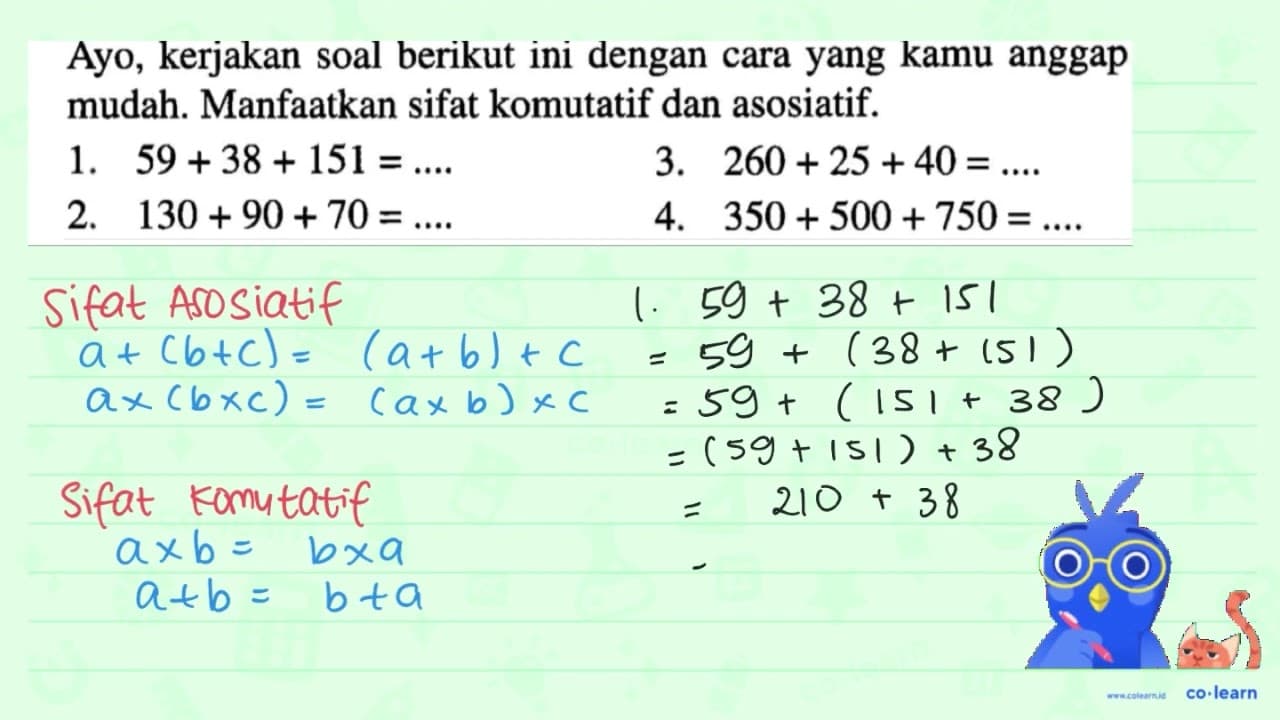 Ayo, kerjakan soal berikut ini dengan cara yang kamu anggap