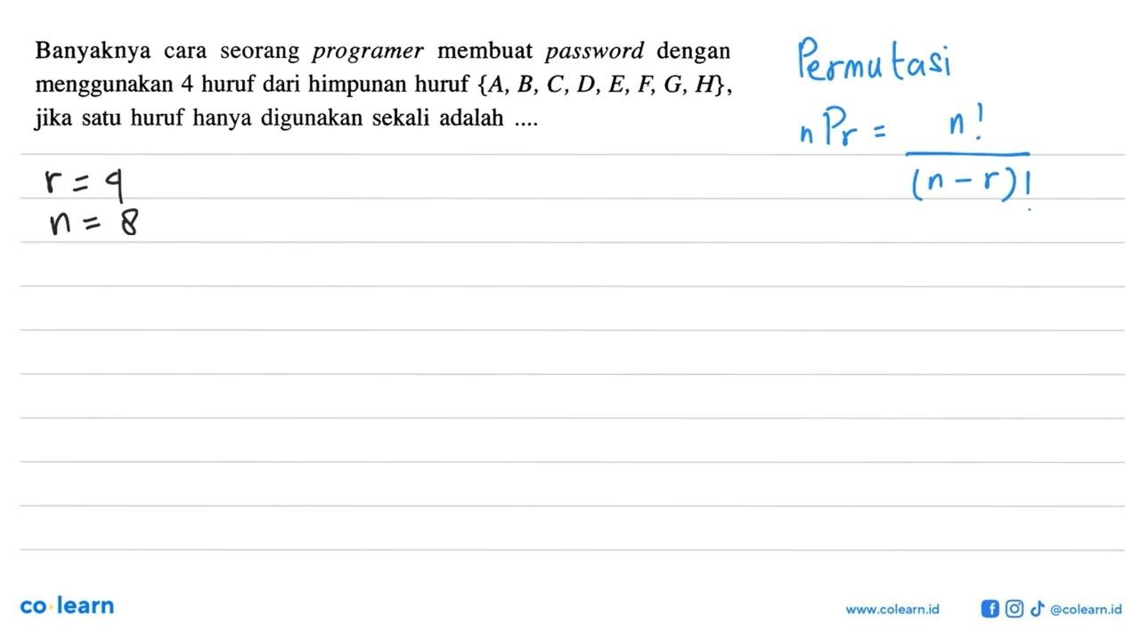 Banyaknya cara seorang programer membuat password dengan