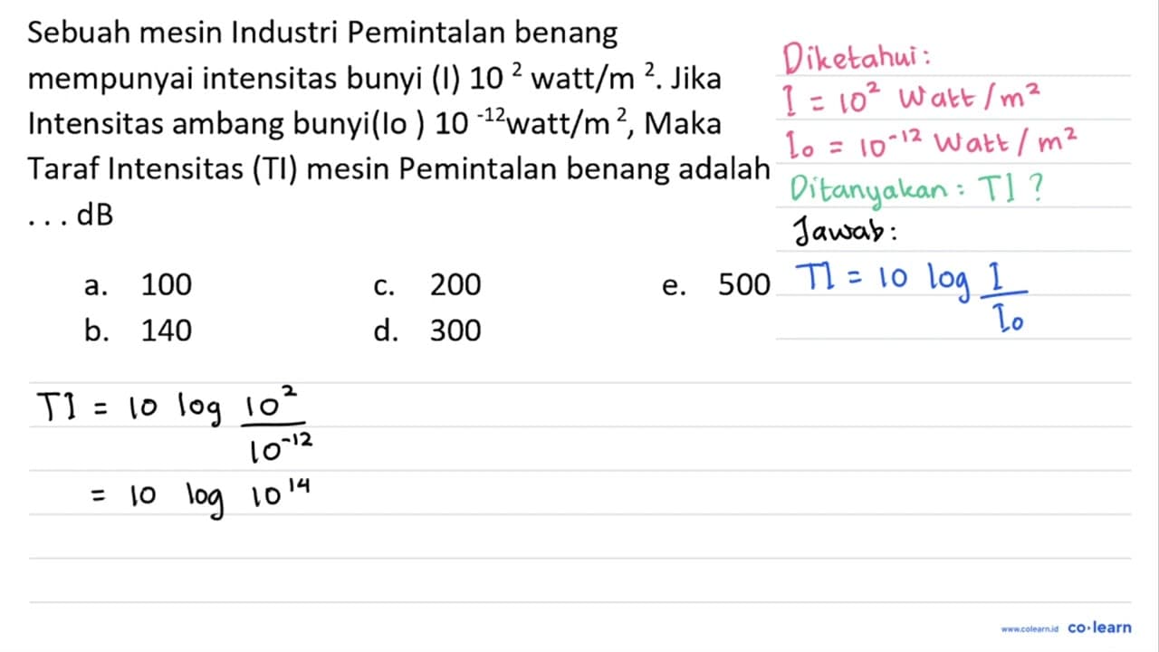 Sebuah mesin Industri Pemintalan benang mempunyai