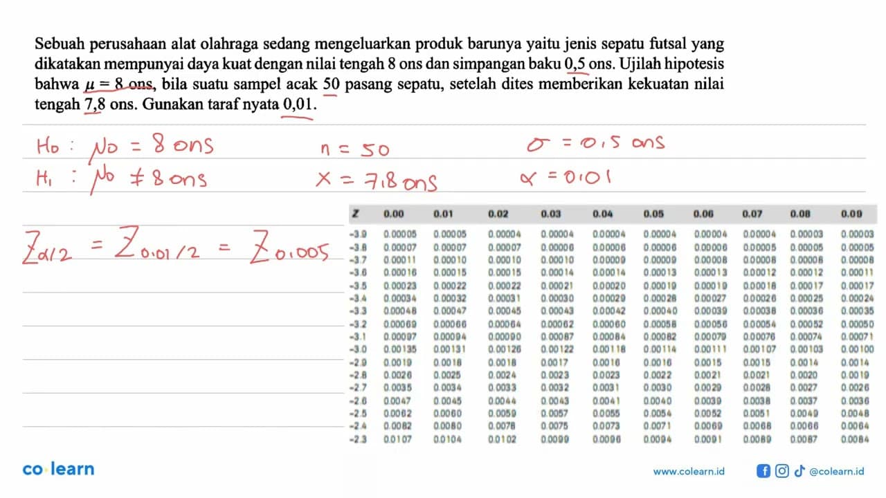 Sebuah perusahaan alat olahraga sedang mengeluarkan produk