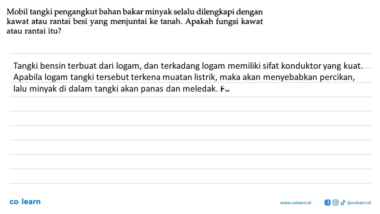 Mobil tangki pengangkut bahan bakar minyak selalu