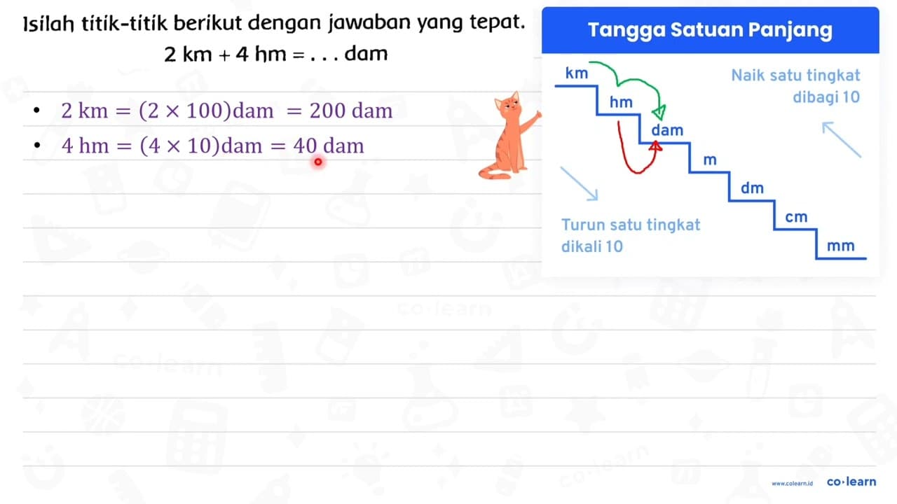 Isilah titik-titik berikut dengan jawaban yang tepat. 2