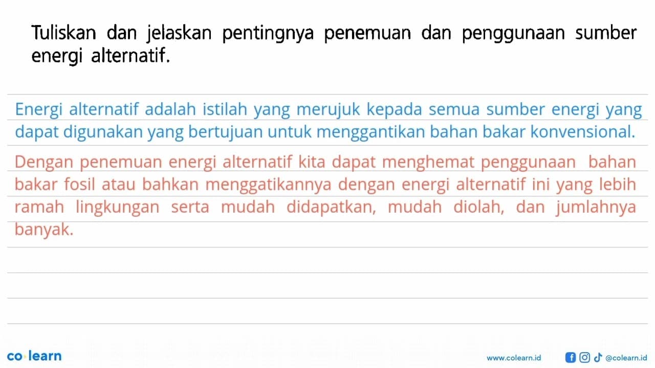 Tuliskan dan jelaskan pentingnya penemuan dan penggunaan