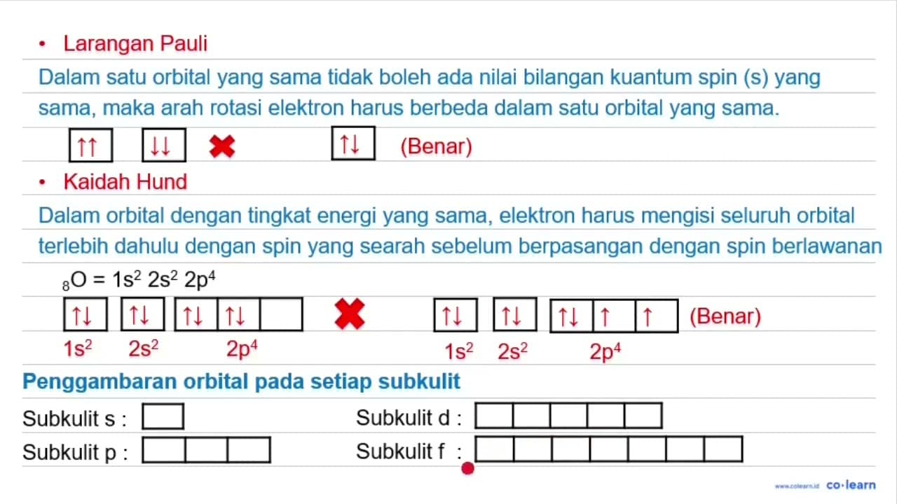 Bilangan kuantum elektron terakhir dari atom unsur M adalah