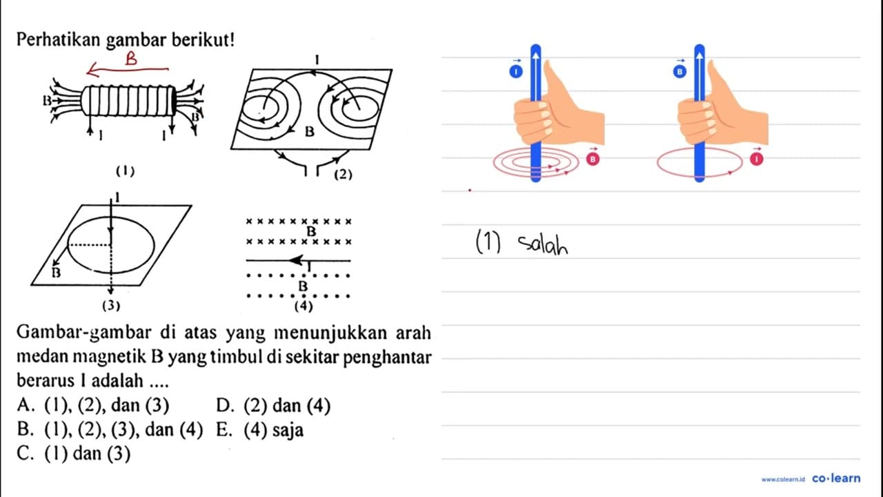 Perhatikan gambar berikut! (1) (2) (3) (4) Gambar-gambar di