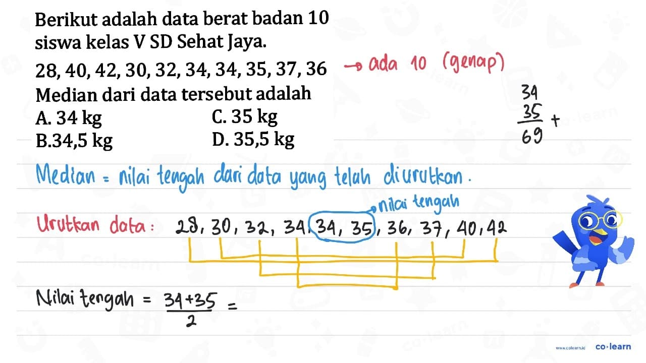 Kelas IV SD Sehat Jaya sedang melakukan pengukuran tinggi