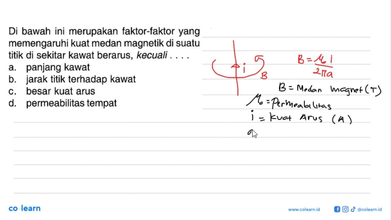 Di bawah ini merupakan faktor-faktor yang memengaruhi kuat