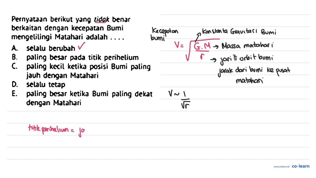 PernyatAn berikut yang lidak benar berkaitan dengan