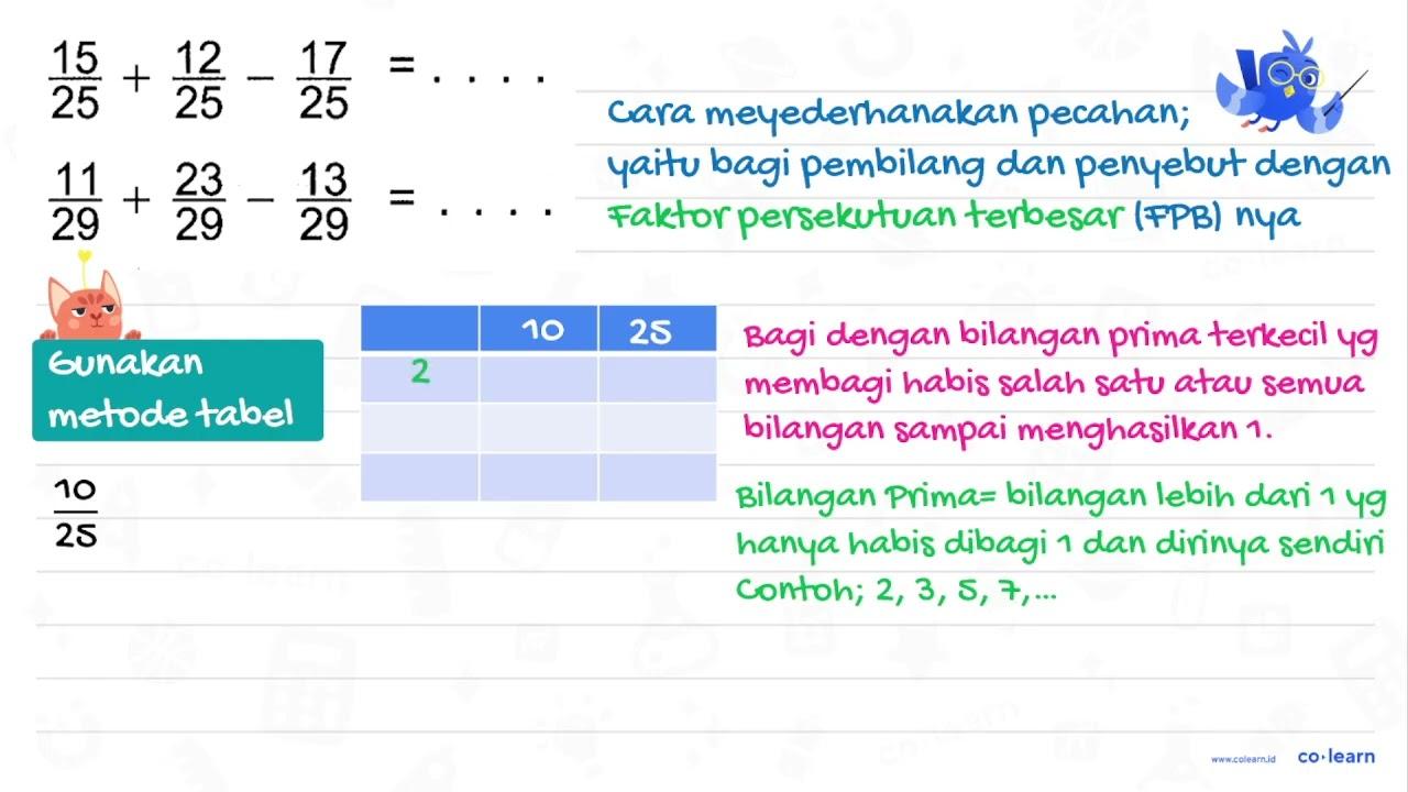 (15)/(25)+(12)/(25)-(17)/(25)=...