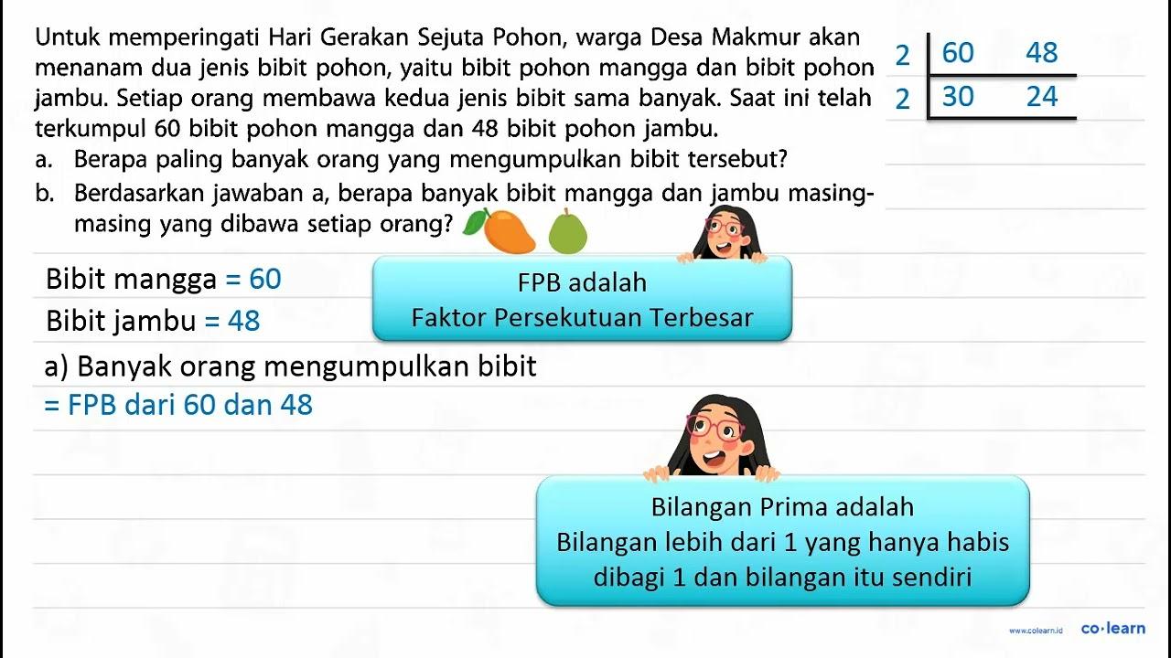 Untuk memperingati Hari Gerakan Sejuta Pohon, warga Desa