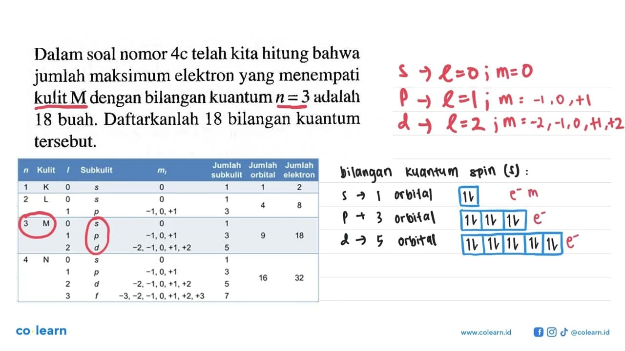 Dalam soal nomor 4 c telah kita hitung bahwa jumlah