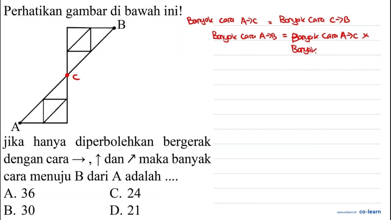 Perhatikan gambar di bawah ini! jika hanya diperbolehkan