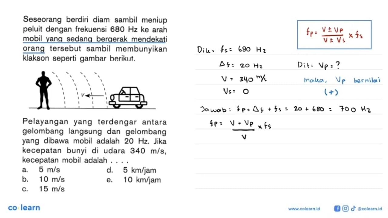 Seseorang berdiri diam sambil meniup peluit dengan