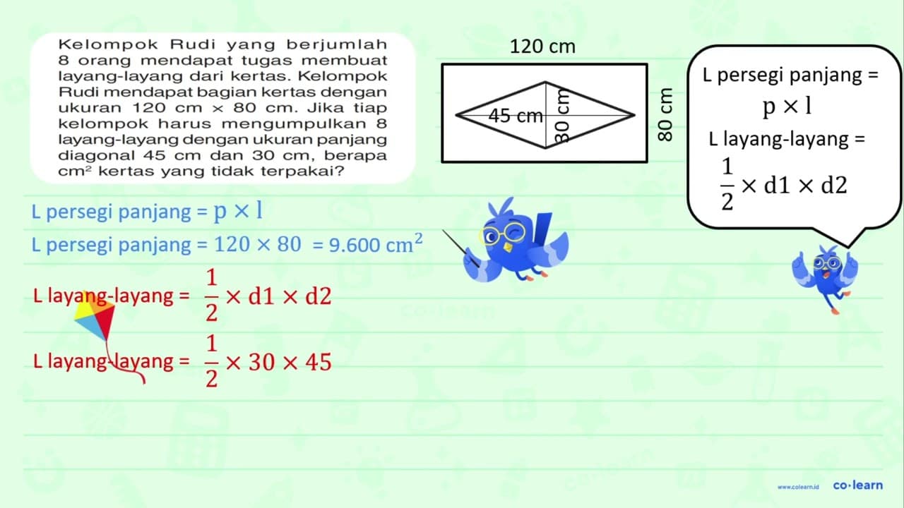 Kelompok Rudi yang berjumlah 8 orang mendapat tugas membuat