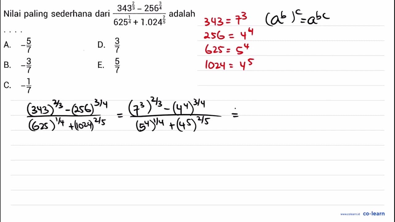 Nilai paling sederhana dari