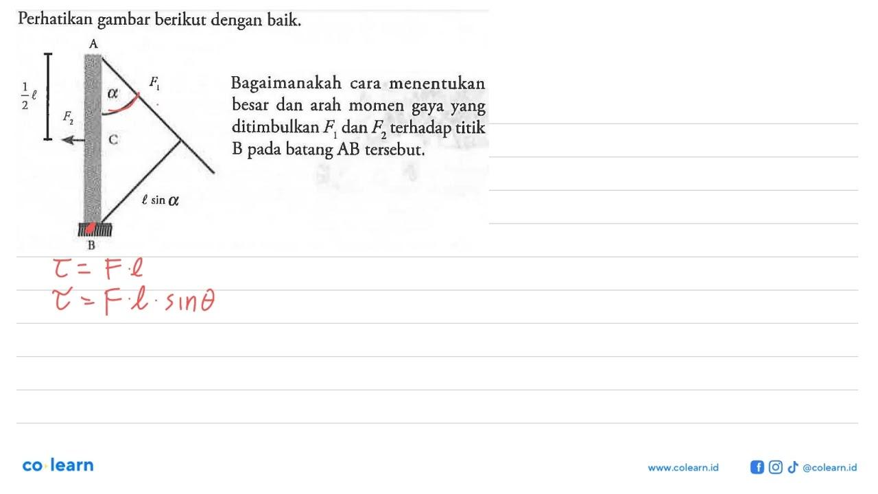 Perhatikan gambar berikut dengan baik. Bagaimanakah cara