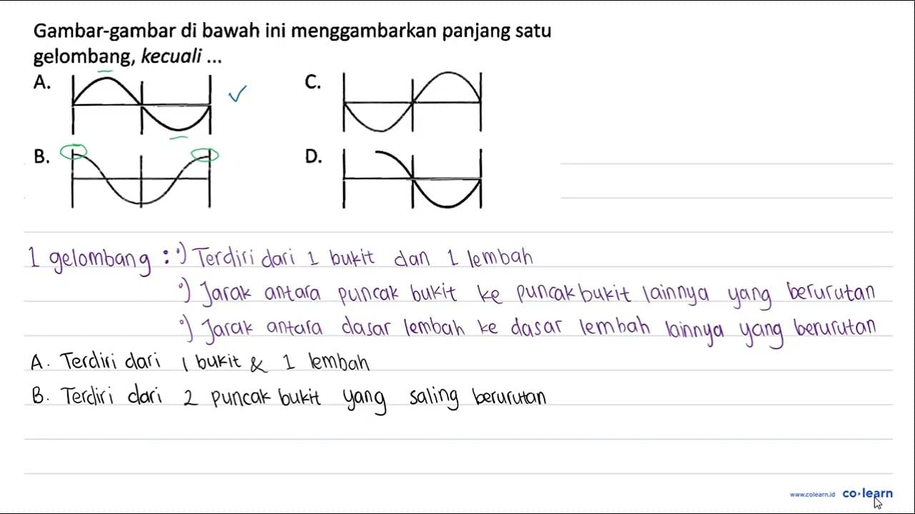 Gambar-gambar di bawah ini menggambarkan panjang satu