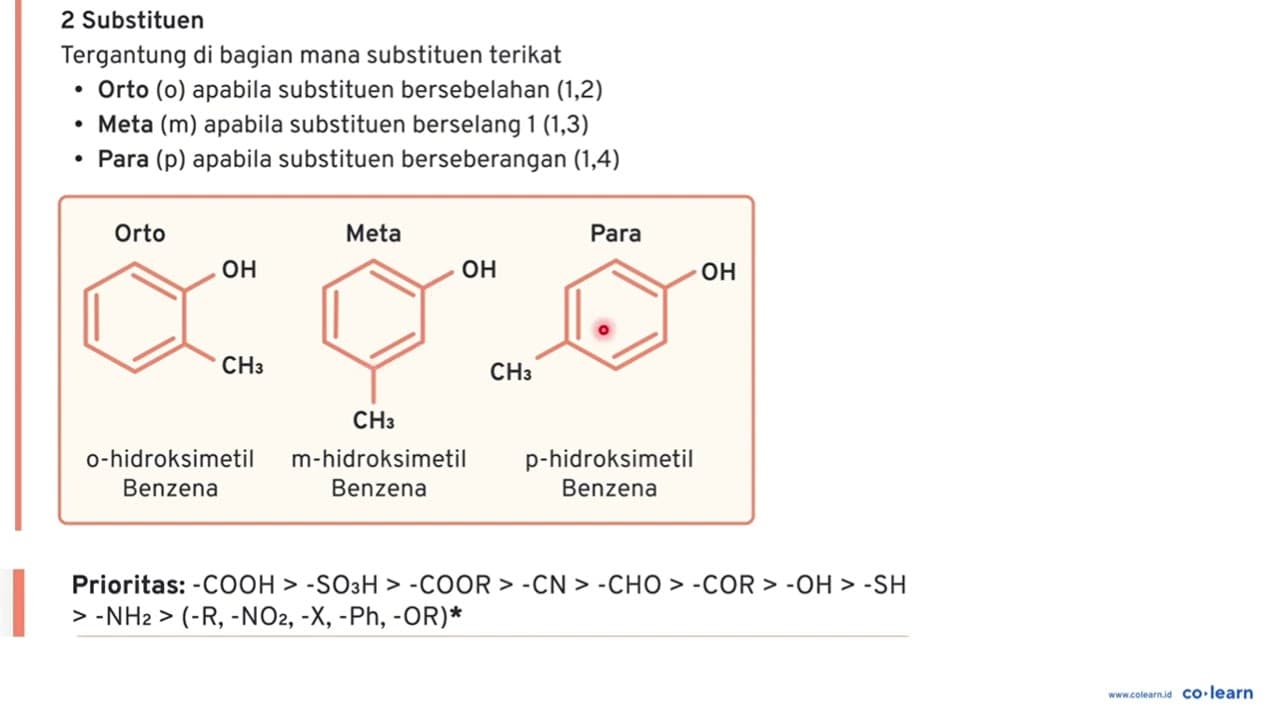 Tuliskan rtumus struktur senyawa turunan benzene berikut A.