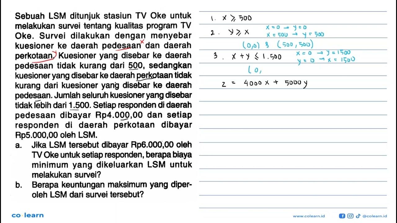 Sebuah LSM ditunjuk stasiun TV Oke untuk melakukan survei