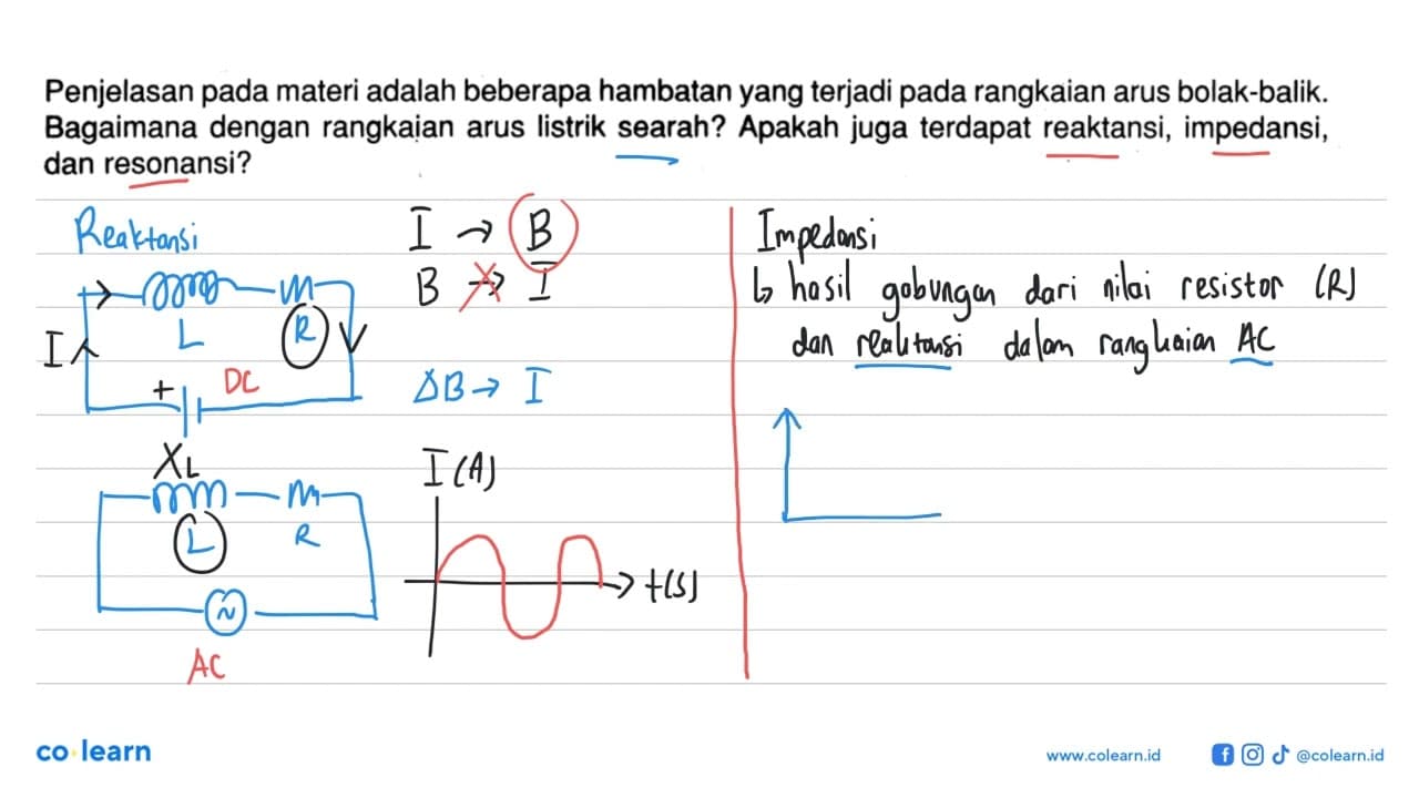 Penjelasan pada materi adalah beberapa hambatan yang