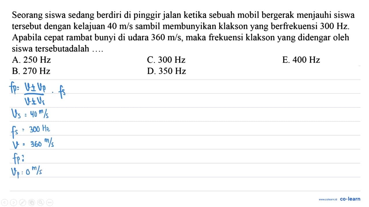 Seorang siswa sedang berdiri di pinggir jalan ketika sebuah