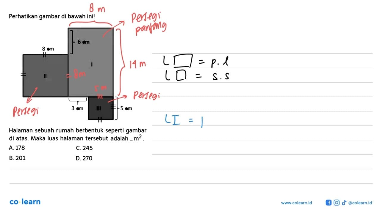 Perhatikan gambar di bawah ini! 6 cm 8 cm 3 cm 5 cmHalaman