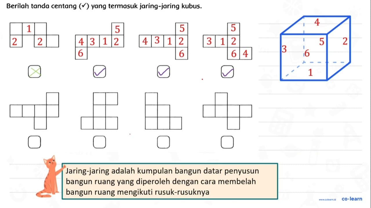 Berilah tanda centang (checkmark) yang termasuk