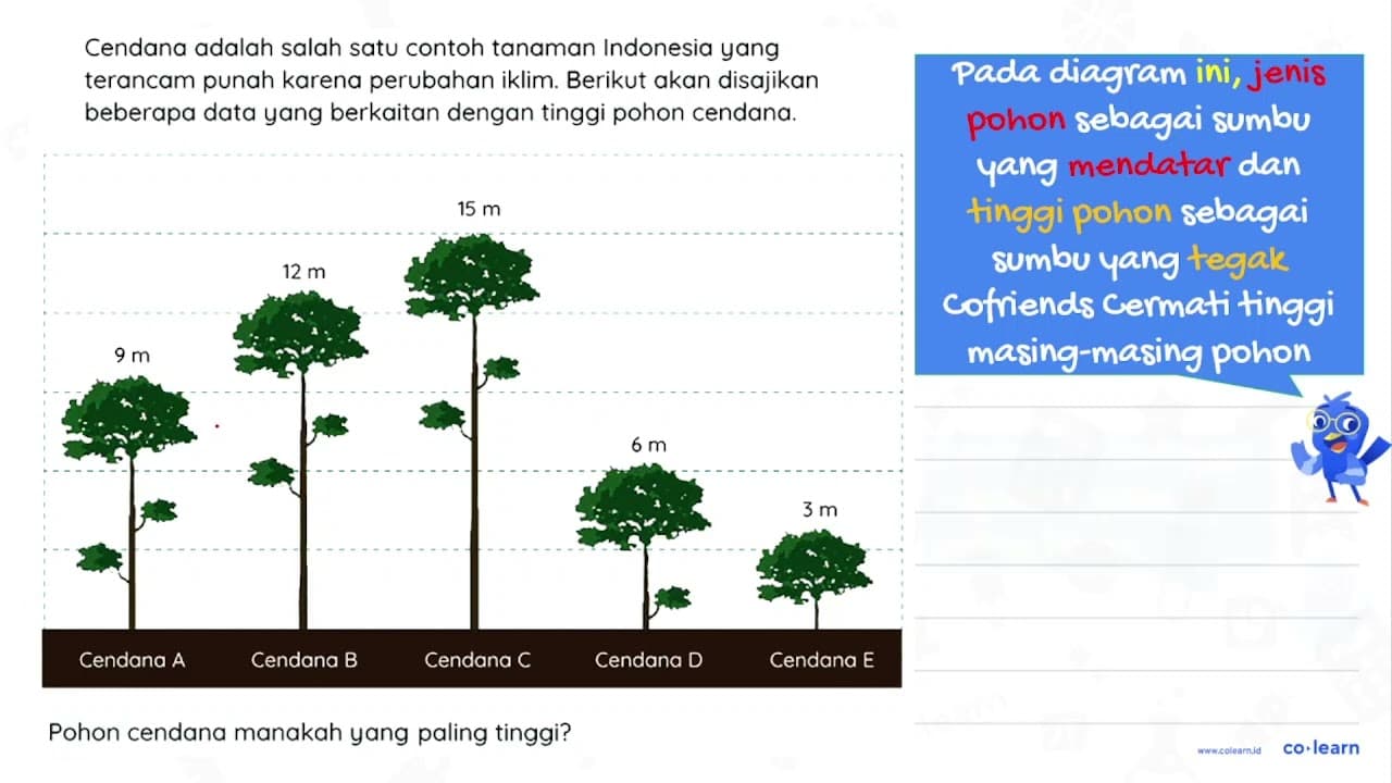 Cendana adalah salah satu contoh tanaman Indonesia yang