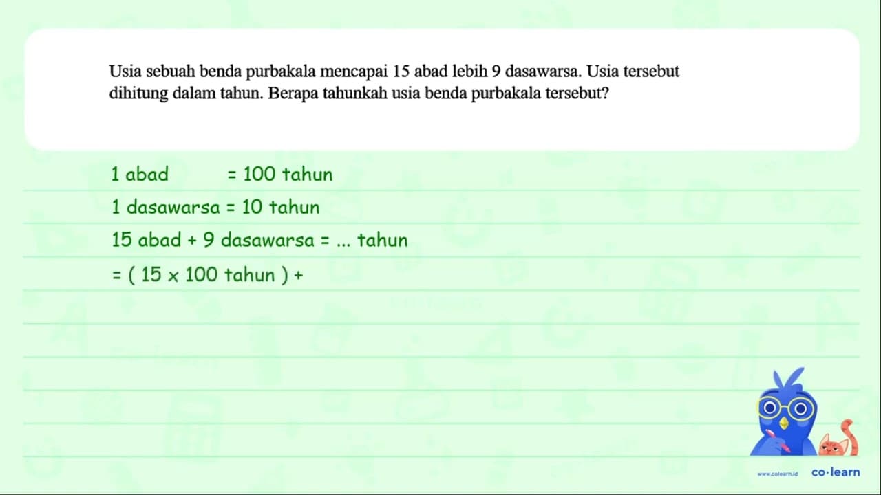 Usia sebuah benda purbakala mencapai 15 abad lebih 9