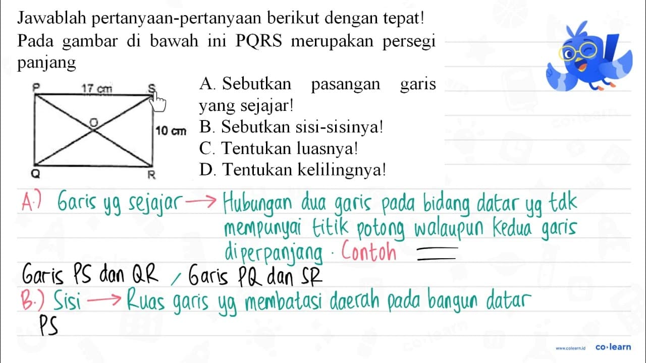 Jawablah pertanyaan-pertanyaan berikut dengan tepat! Pada