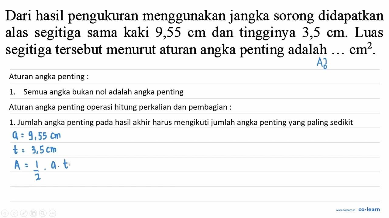 Dari hasil pengukuran menggunakan jangka sorong didapatkan