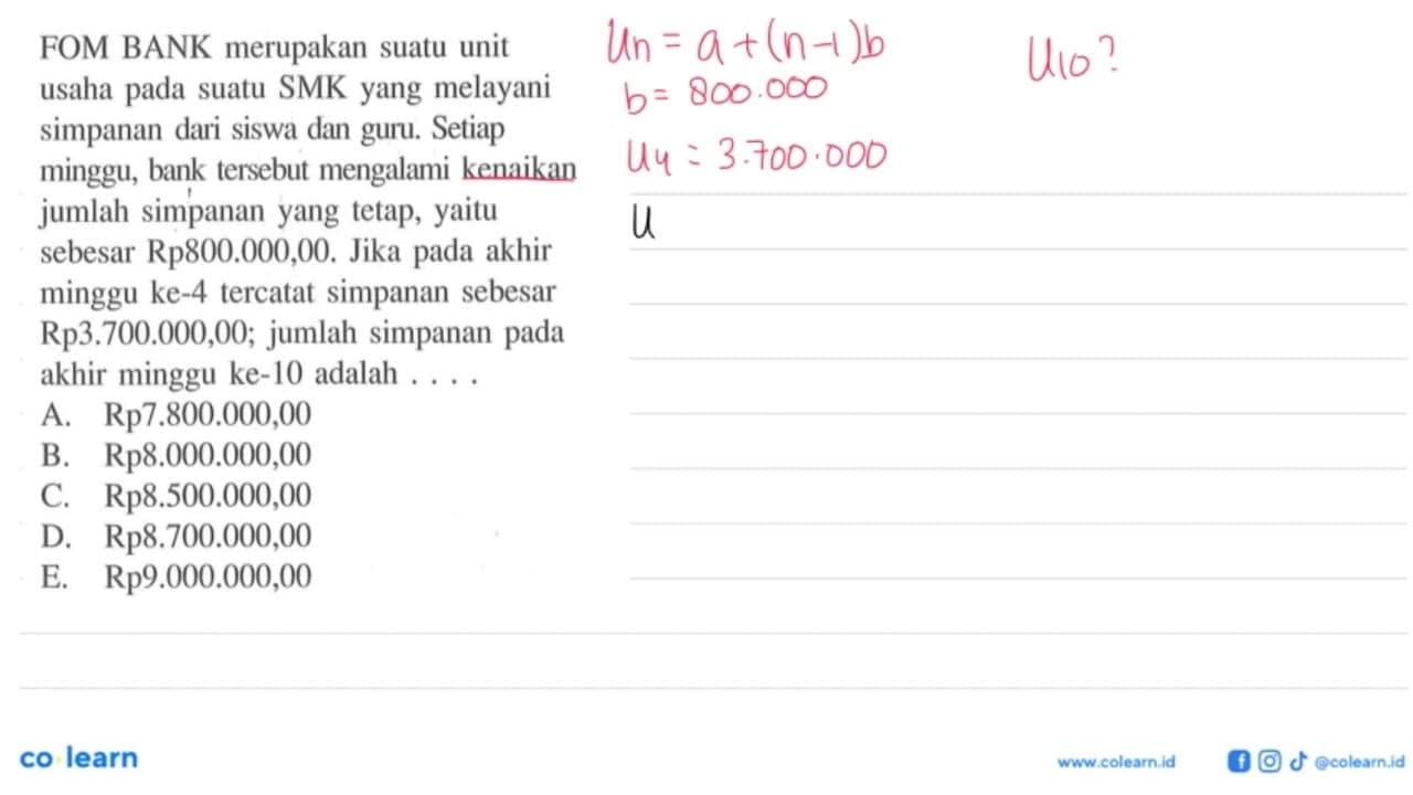 FOM BANK merupakan suatu unit usaha pada suatu SMK yang