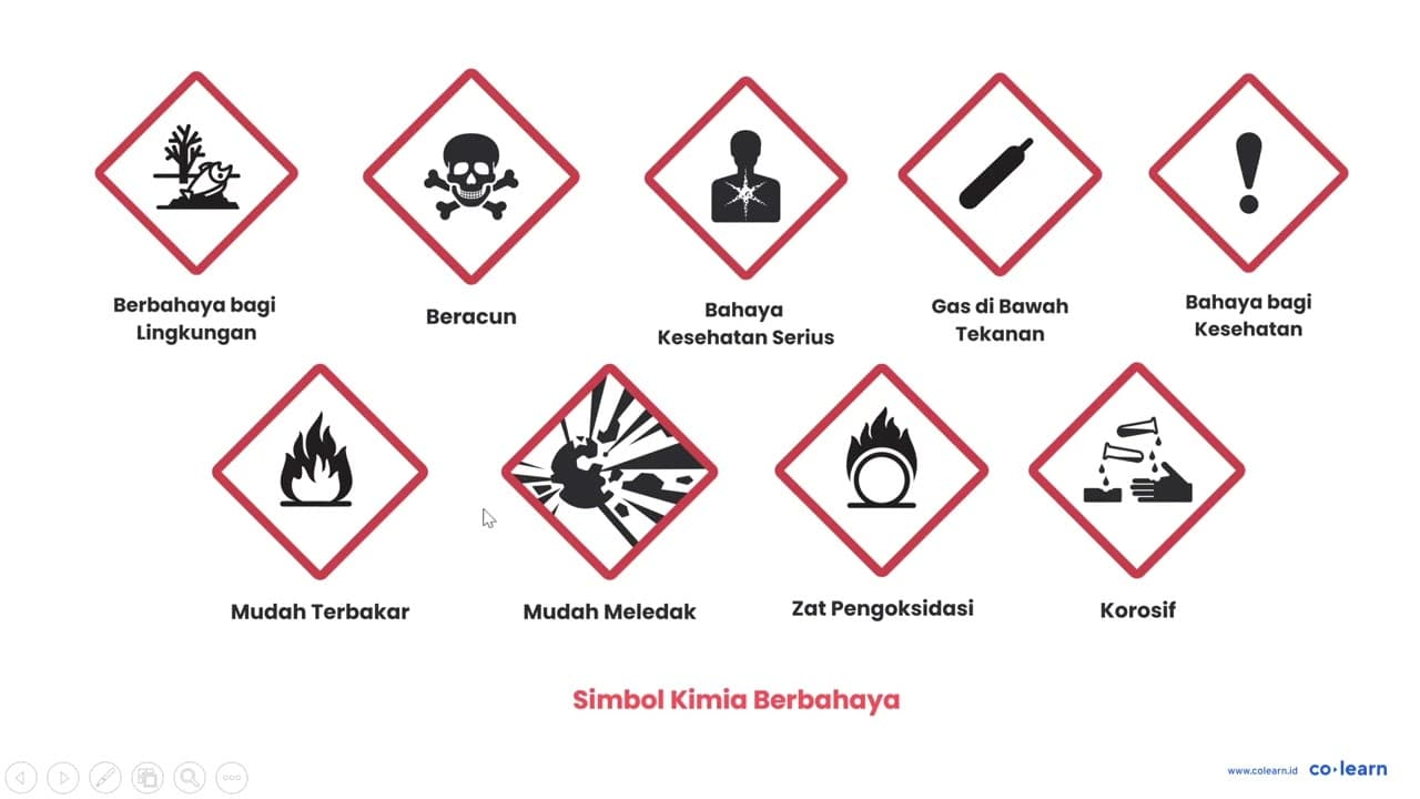 Simbol keselamatan kerja, kata toxic berarti.. a. Mudah