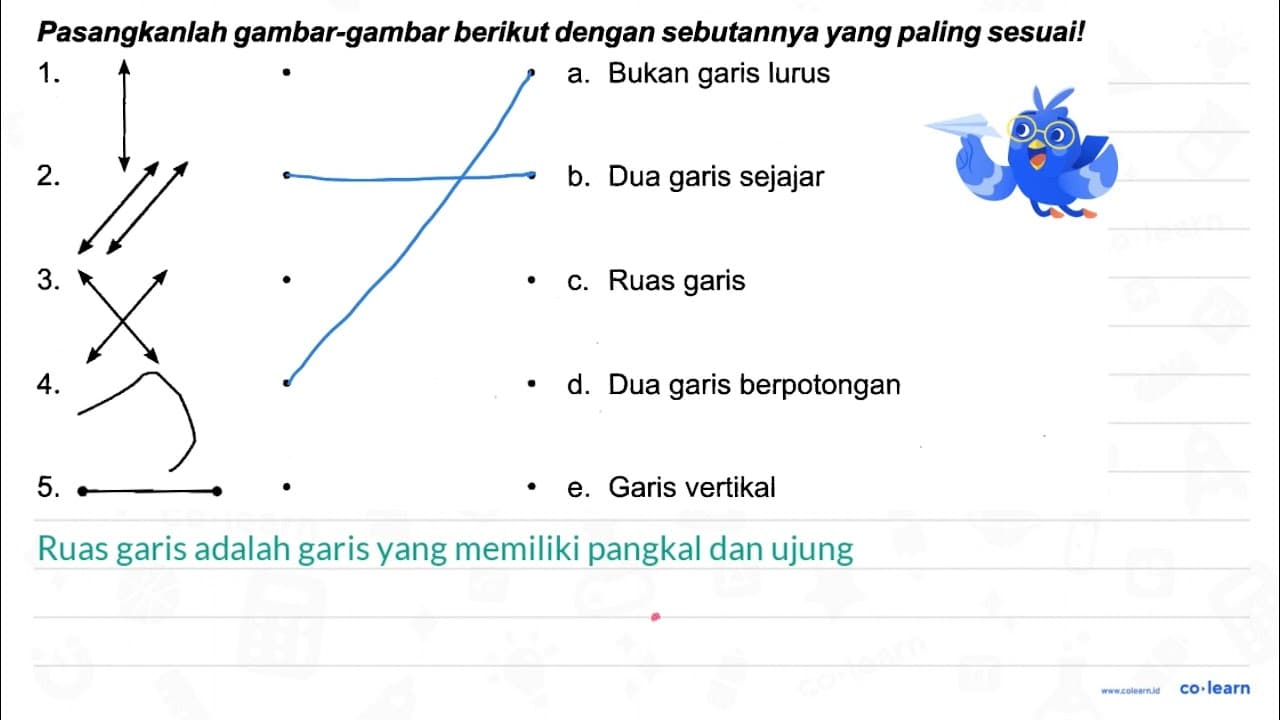 Pasangkanlah gambar-gambar berikut dengan sebutannya yang