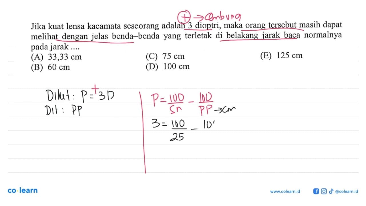 g=10 ms^(-2) (kecuali diberitahukan lain) ; c=3 x 10^8 m/s