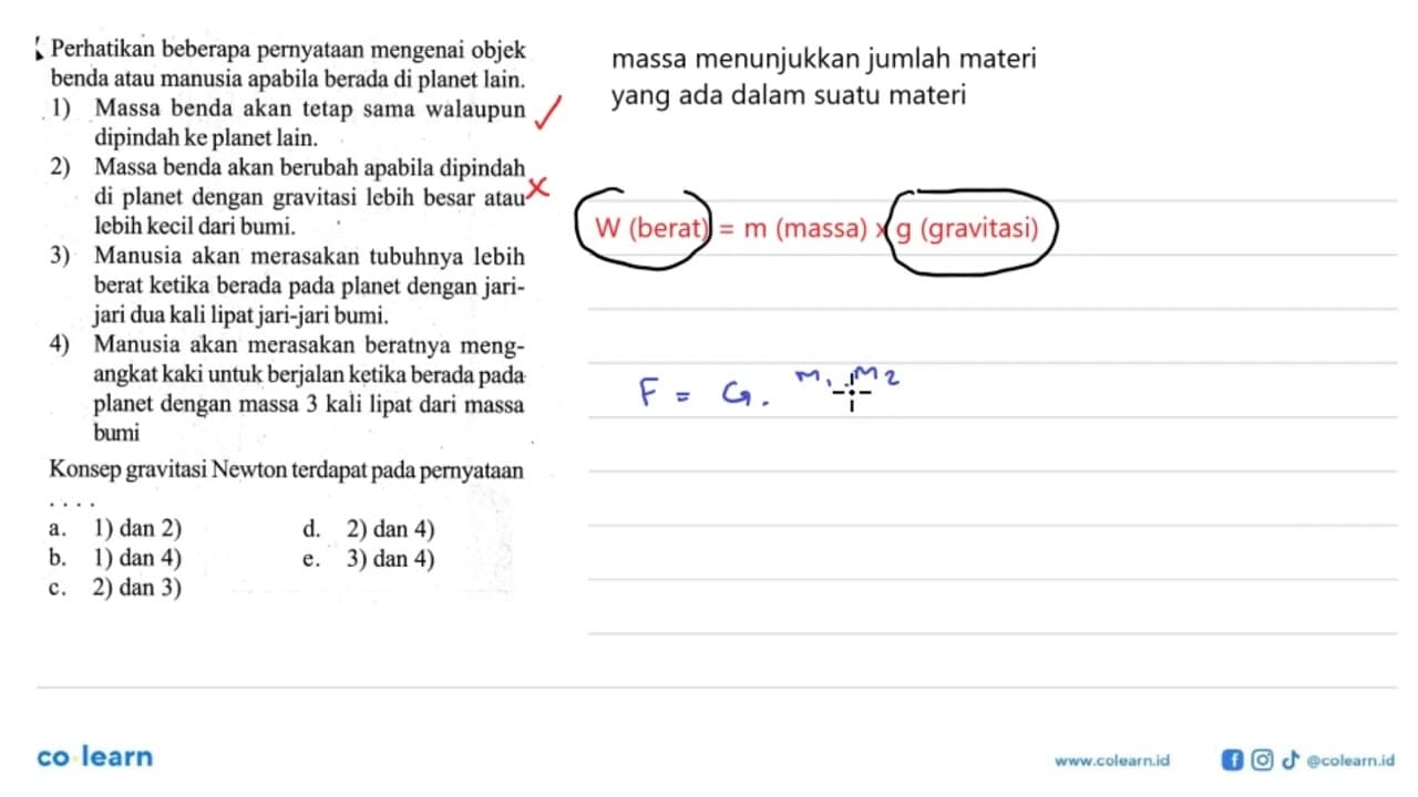 Perhatikan beberapa pernyataan mengenai objek benda atau