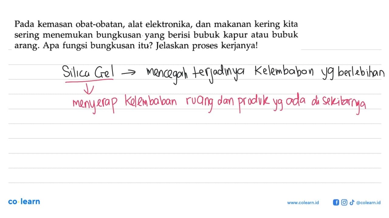 Pada kemasan obat-obatan, alat elektronika, dan makanan