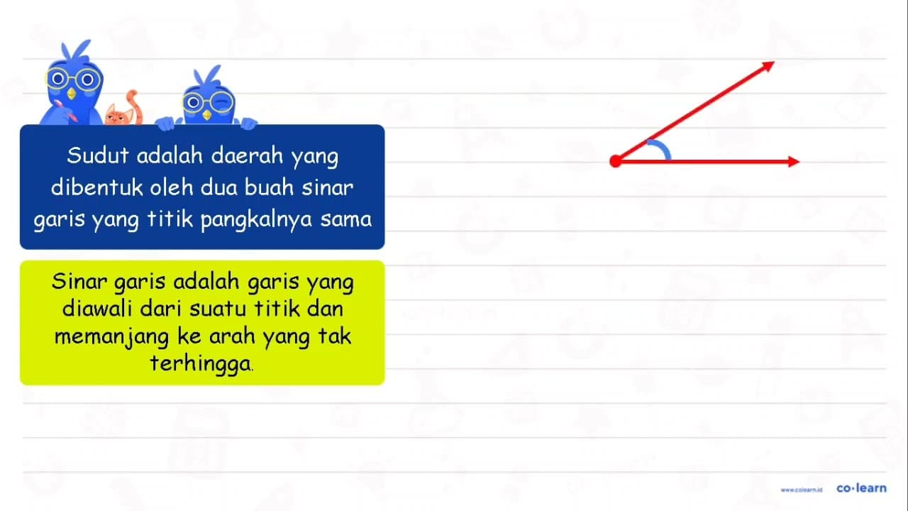 Ali memiliki sebuah kertas berbentuk persegi. Ali melipat