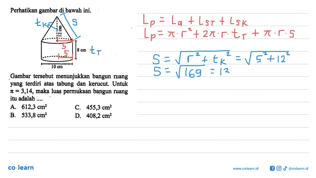 Perhatikan gambar di bawah ini.Gambar tersebut menunjukkan