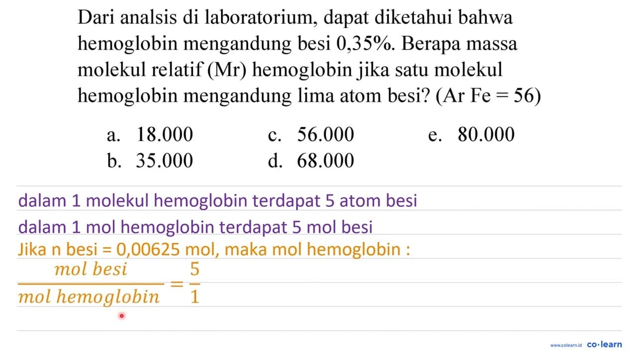 Dari analsis di laboratorium, dapat diketahui bahwa